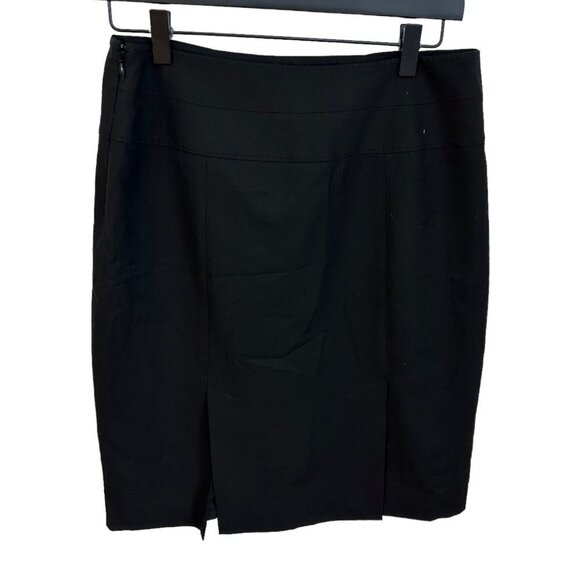 The Limited Black Button‎ Detail Pencil Skirt 4 - Picture 2 of 4